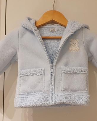 Cappotto invernale in pile neonato 