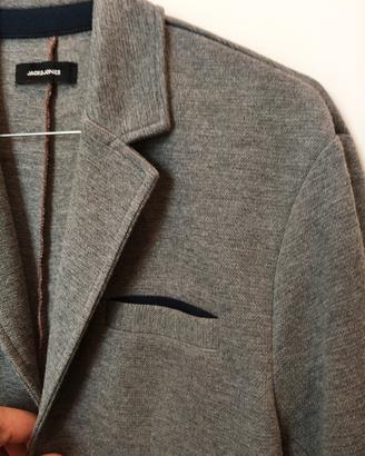 Blazer Jack & Jones Grigio Melange – Stile Casual 