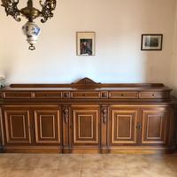 Mobile Credenza stile classico in legno massiccio