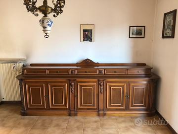 Mobile Credenza stile classico in legno massiccio