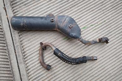 exhaust, marmitta, terminale Honda XLR 125