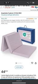 Materassino per lettino da viaggio