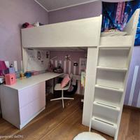 Letto a soppalco Smastad