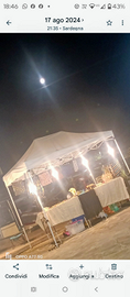 Gazebo professionale 3x2 in alluminio