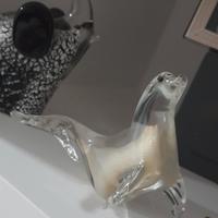 Foca collezione vetro Murano orig vintage '70 oro