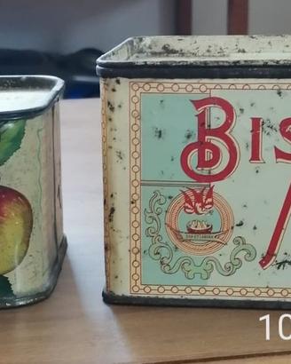 scatole di latta vintage