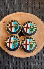 Kit 4 Coprimozzi Originali Alfa Romeo 