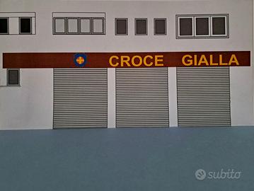 Sfondo Sede Storica Croce Gialla Ancona