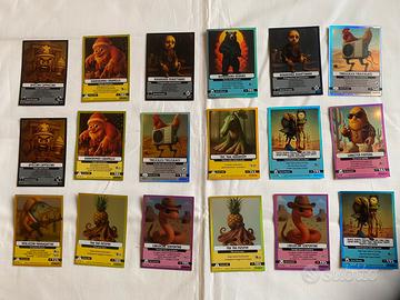 Lotto di card brainrot serie alfa