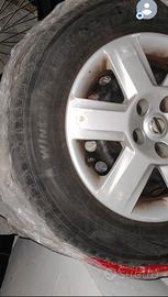 4 Cerchi + Gomme Nissan Quasquai