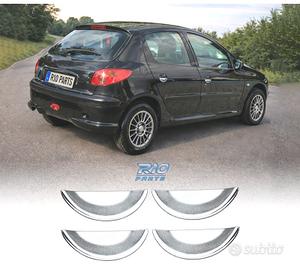 RIVESTIMENTO MANIGLIA PORTA PEUGEOT 206 98- CROMAT