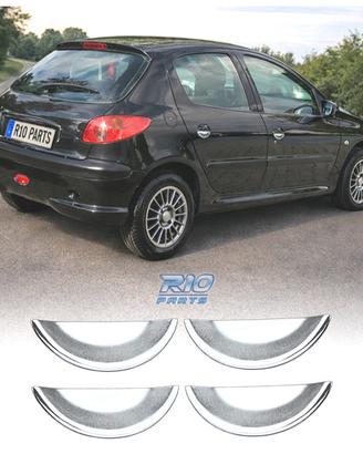 RIVESTIMENTO MANIGLIA PORTA PEUGEOT 206 98- CROMAT
