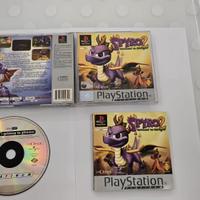 4 Giochi Playstation Ps1 Ps2 Spyro + Time crisis