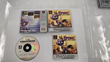 4 Giochi Playstation Ps1 Ps2 Spyro + Time crisis