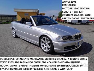 Bmw 320CI 2001 Cabrio 170CV 180000KM