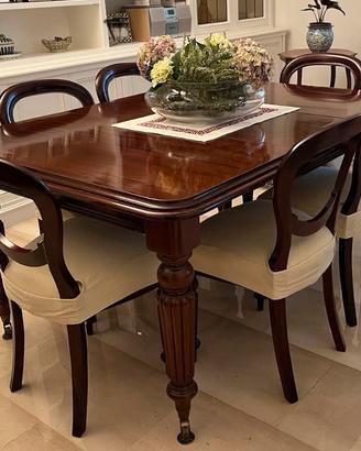 Tavolo di legno stile inglese