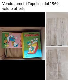 fumetti Topolino dal 1969