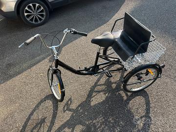 Triciclo da 20 pollici per bambini e adulti