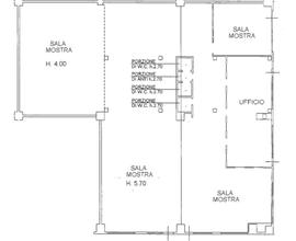 CESENA LATO MARE - NEGOZIO SHOWROOM DI 680 MQ, 4 V