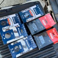 Catene e barra per motosega nuove