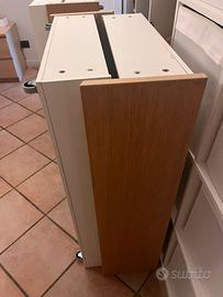 4 contenitori struttura letto MALM