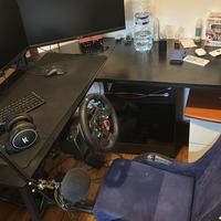 Sedia playseat x redbull con logitech g29 gaming