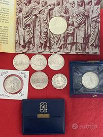 Lotto monete 500 lire in argento