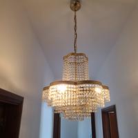 Lampadario con cristalli Swarowski