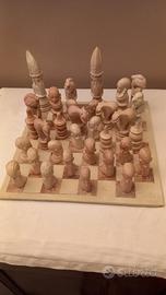 scacchiera in pietra