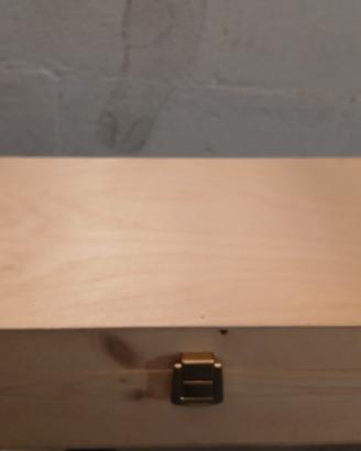 CASSETTA IN LEGNO PER VINO VUOTA