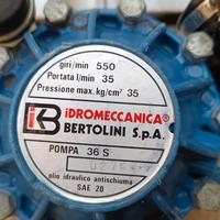 Pompa irroratrice per motocoltivatore