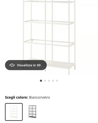 Scaffale bianco ikea