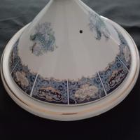 Tajine Taouss  dipinto a mano in pura porcellana 