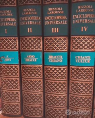 Enciclopedia Rizzoli larousse 15 volumi piu uno