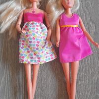 Bambola incinta + Neonato + Fasciatoio