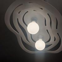 Lampadario con lampadine led