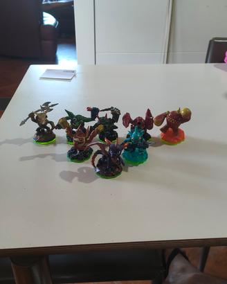 statuette degli Skylanders 