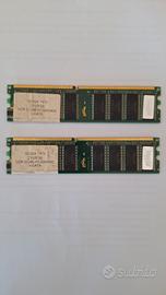 Ram DDR1 512Mb x2