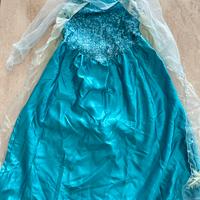 Vestito carnevale Elsa Frozen Disney 7/8anni