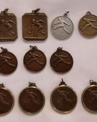 Sportiva Gara di Bocce 16 Medaglie  incisore BEN