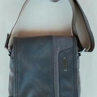 Roncato Borsello a Tracolla in Pelle e tessuto