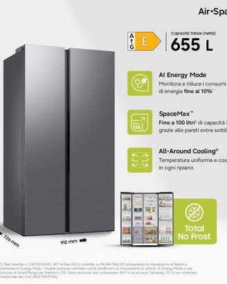 Frigorifero side by side Samsung PERFETTO