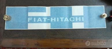 Fiat-Hitachi-Decalcomania adesiva grande del 2002
