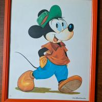Quadretto Topolino Walt Disney Production