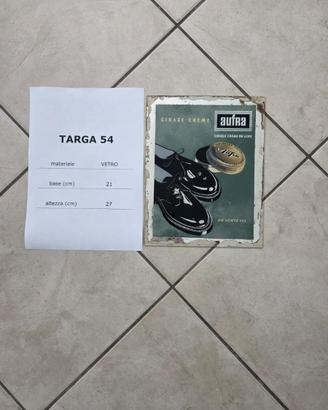 Insegna pubblicitaria vintage AUFRA
