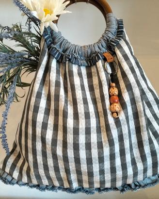 Borsa handmade in denim