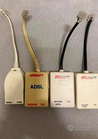 4 Filtri ADSL telefono RJ 11
