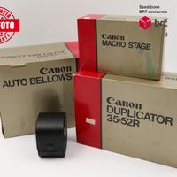 Canon MACRO KIT (autobellows+Macro stage + Duplica
