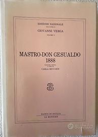 Libro Mastro Don Gesualdo di Giovanni Verga
