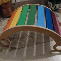 Arco Dondolo Arcobaleno in legno